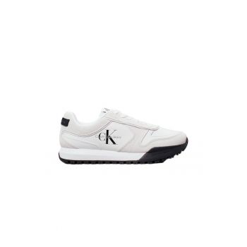 Pantofi sport  pentru Barbati - toothy runner irregular lines - YM0YM00624-01W - Alb
