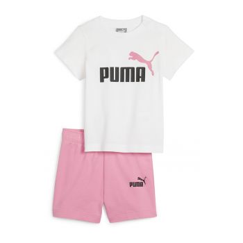 Set de tricou si pantaloni scurti din bumbac Minicats