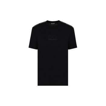 Tricou  pentru Barbati - m tee ss small piping - 6DPT10-PJTMZ-1200 - Negru