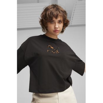 Tricou supradimensionat cu logo