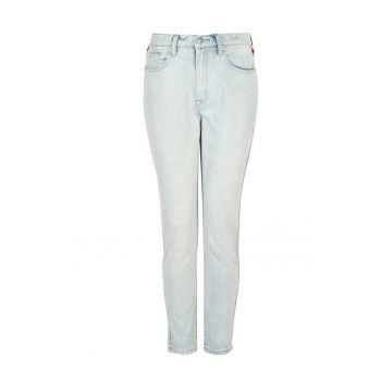 Blugi crop conici - Azur -