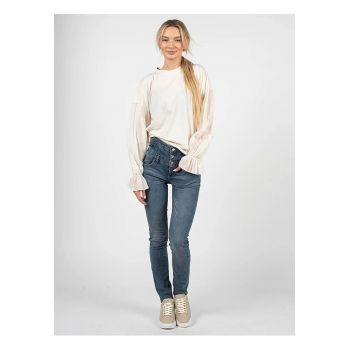 Blugi Skinny cu talie inalta -