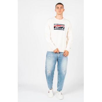 Bluza de trening cu detaliu logo -