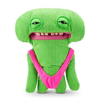 Fuggler - Jucarie de plus, 23 cm - Ciudateii in vacanta, Smiley O Riley - green