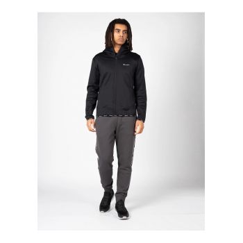 Hanorac slim fit cu fermoar -