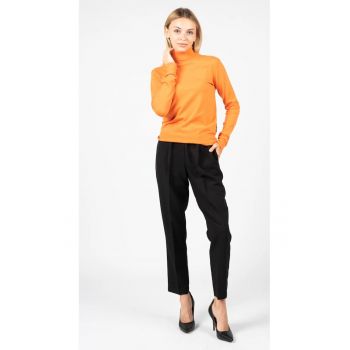 Pantaloni conici crop cu buzunare - 44