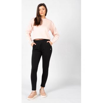 Pantaloni de trening cu talie inalta -