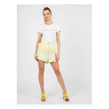 Pantaloni scurti cu talie inalta -