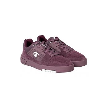 Pantofi sport  3ON3 Low din piele intoarsa si garnituri de piele ecologica -