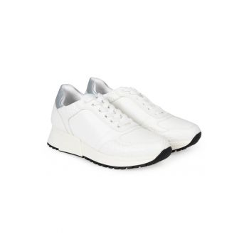 Pantofi sport cu garnituri cu monograma -