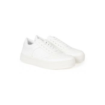 Pantofi sport cu monograma stantata -