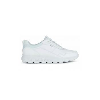 Pantofi sport de piele cu insertii de plasa