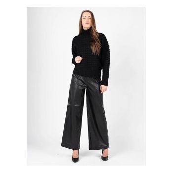 Pulover lejer cu guler inalt -
