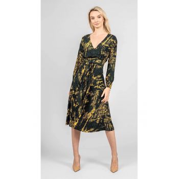Rochie cu model abstract - 42