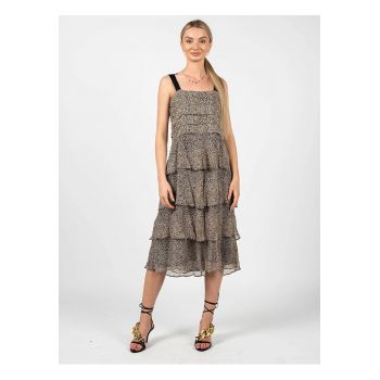 Rochie Midi cu animal print -