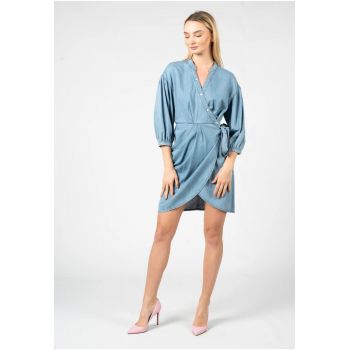 Rochie scurta cu design petrecut - 38