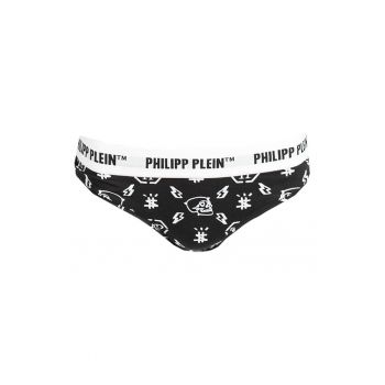 Set de chiloti cu imprimeu logo - 2 perechi -
