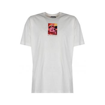 Tricou din bumbac cu imprimeu grafic -