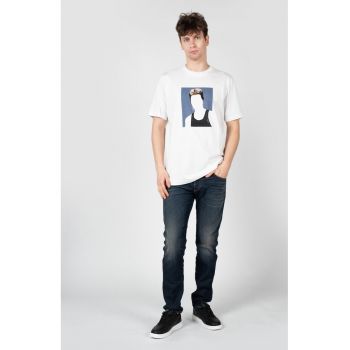 Tricou regular fit cu imprimeu -