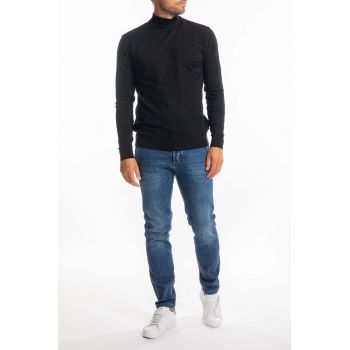 Blugi regular cu talie medie -