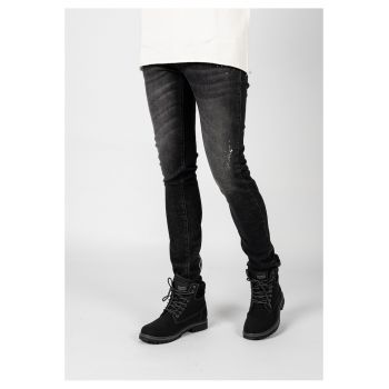 Blugi skinny cu monograma Iggy -