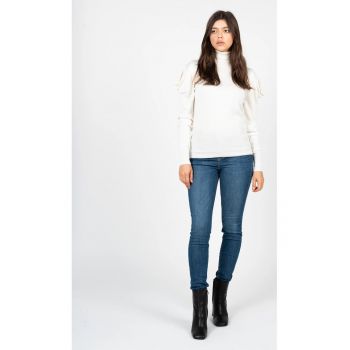 Blugi Skinny cu talie inalta -
