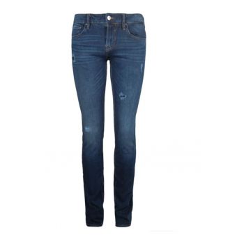 Blugi skinny cu talie joasa Angels -