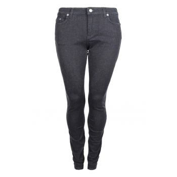 Blugi slim fit cu talie medie -