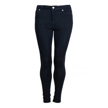 Blugi ultra skinny cu cusaturi decorative Harlem -