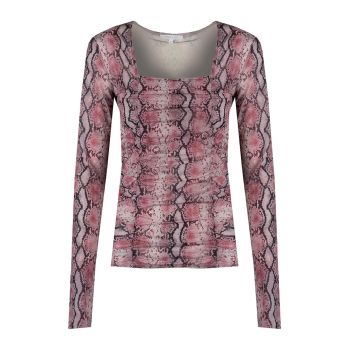 Bluza cu imprimeu animal print - 40