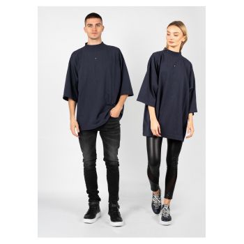 Bluza unisex supradimensionata cu maneca 3/4 -