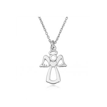Colier Argint 925 placat cu rodiu cu pandantiv - Angel