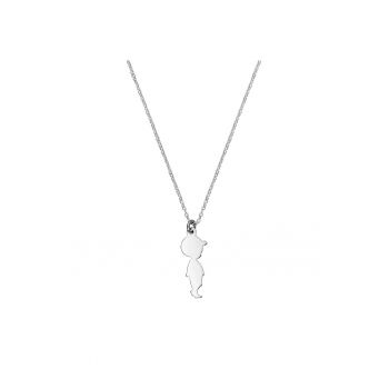 Colier Argint 925 placat cu rodiu cu pandantiv - Baiat