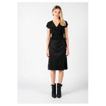 Fusta midi dreapta „Glorietta” -