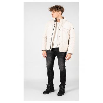 Geaca regular fit cu fermoar - 50