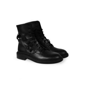 Ghete din piele naturala Velocita -