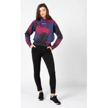 Hanorac tie dye cu maneca lunga -