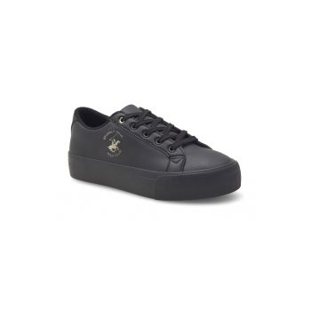 Mocasini dama -  425502 - Piele ecologica - Negru