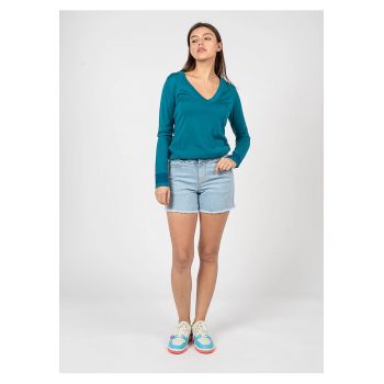 Pantaloni scurti din denim cu terminatie franjurata Bradford - 36