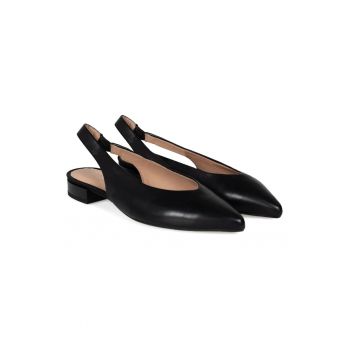 Pantofi sling back din piele Charyssa -