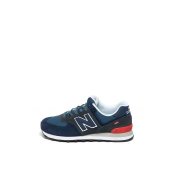 Pantofi sport cu garnituri de piele intoarsa 574