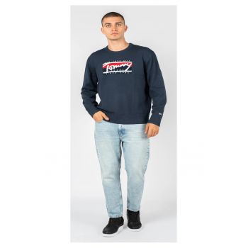 Pulover cu imprimeu logo DM0D