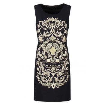 Rochie cambrata cu model Paisley