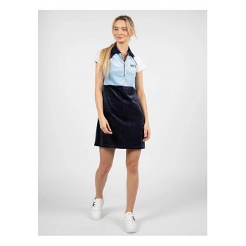 Rochie cu model 2 in 1 si guler clasic -