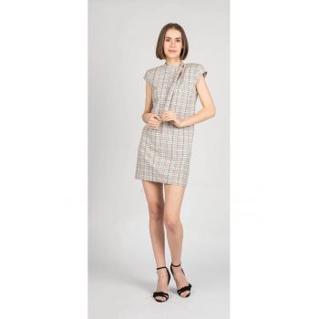 Rochie scurta in carouri - 36