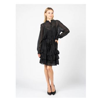 Rochie scurta semi-transparenta - 42