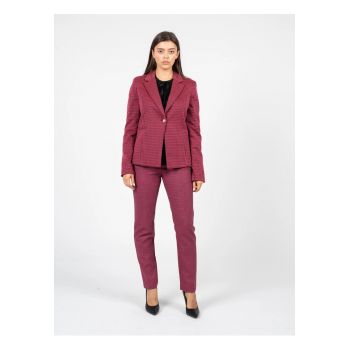 Sacou slim fit in carouri -