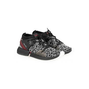 Tenisi cu animal print si logo -