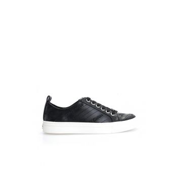 Tenisi flatform din piele ecologica Patricia -