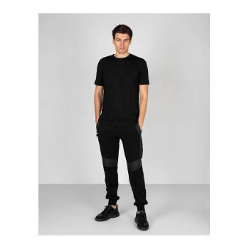 Tricou cu banda decorativa si inele -